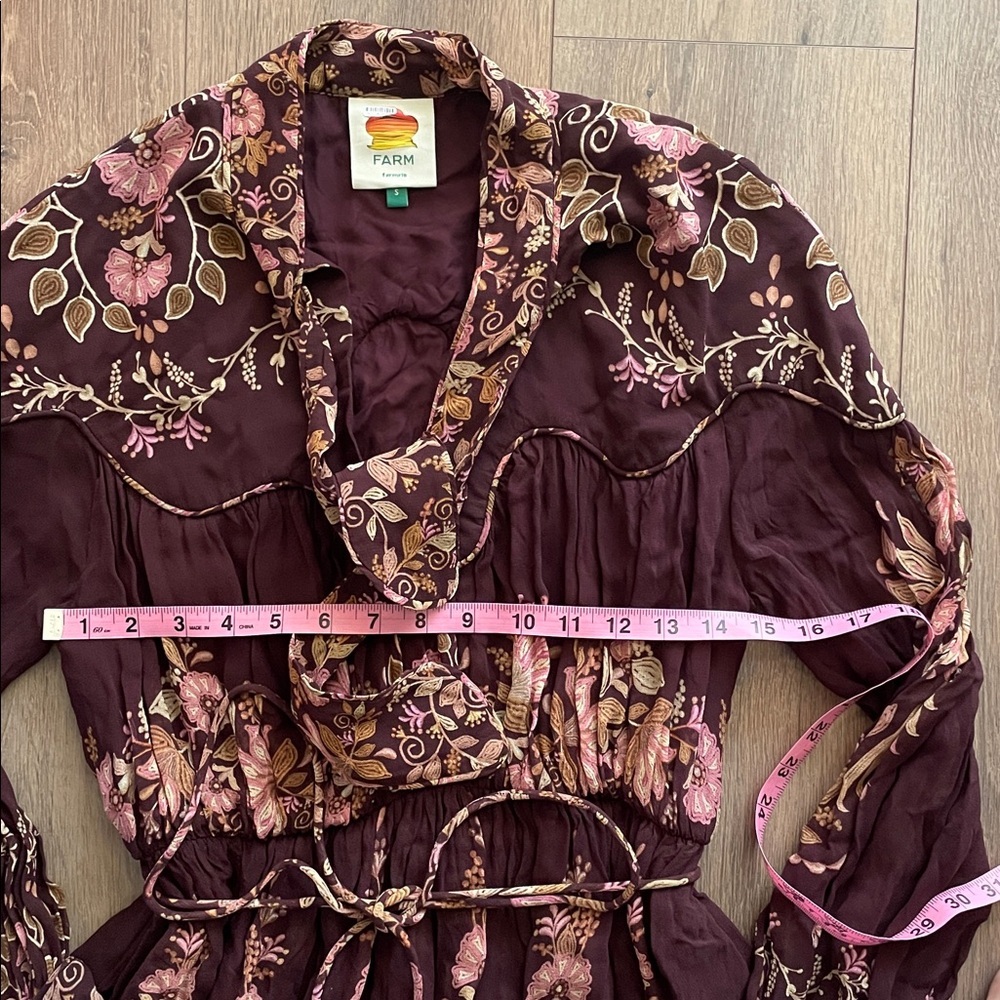 FARM Rio Bella Mini Dress- Small - Picture 6 of 9